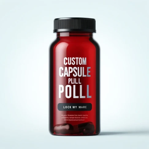 Custom Capsule Pill Bottles 4