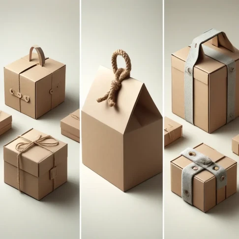 Kraft Boxes with Handle 2