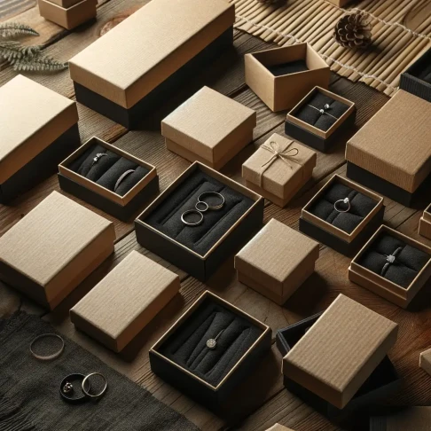 Kraft Jewelry Boxes