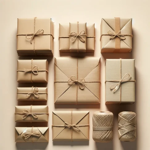 Kraft Pillow Boxes 2