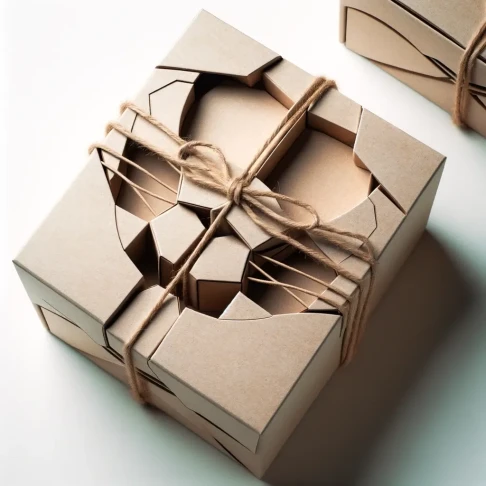 Kraft Pillow Boxes 4