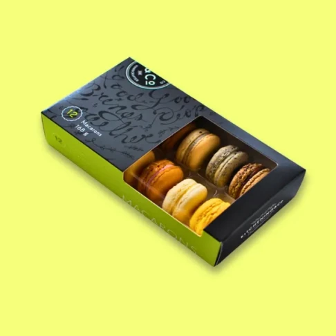 Custom Macron Boxes
